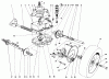 Toro 22010 - Lawnmower, 1984 (4000001-4999999) Spareparts GEAR CASE ASSEMBLY