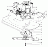 Toro 22020 - Lawnmower, 1984 (4000001-4999999) Spareparts ENGINE ASSEMBLY (MODEL 22015)