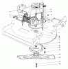 Toro 22015 - Lawnmower, 1984 (4000001-4999999) Spareparts ENGINE ASSEMBLY (MODEL 22020)