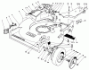 Toro 22020 - Lawnmower, 1985 (5000001-5999999) Spareparts HOUSING ASSEMBLY (MODEL 22020)