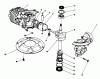 Toro 22025 - Lawnmower, 1990 (0000001-0999999) Spareparts CRANKSHAFT ASSEMBLY (MODEL NO. 47PK9-3)