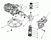 Toro 22025 - Lawnmower, 1991 (1000001-1999999) Spareparts CRANKSHAFT ASSEMBLY (MODEL NO. 47PL0-3)