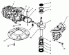 Toro 22026 - Side Discharge Mower, 1994 (4900001-4999999) Spareparts CRANKSHAFT ASSEMBLY (MODEL NO. 47PR4-3)