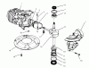 Toro 22026 - Side Discharge Mower, 1996 (6900001-6999999) Spareparts CRANKSHAFT ASSEMBLY (MODEL NO. 47PS5-3)