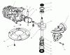 Toro 22026 - Side Discharge Mower, 2001 (210000001-210999999) Spareparts CRANKSHAFT ASSEMBLY