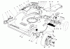 Toro 22035 - Lawnmower, 1985 (5000001-5999999) Spareparts HOUSING ASSEMBLY (MODEL 22030 CONTINUED)