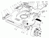 Toro 22035 - Lawnmower, 1985 (5000001-5999999) Spareparts HOUSING ASSEMBLY (MODEL 22035)