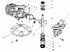 Toro 22030 - Lawnmower, 1989 (9000001-9999999) Spareparts ENGINE ASSEMBLY MODEL NO. 47PH7 #1