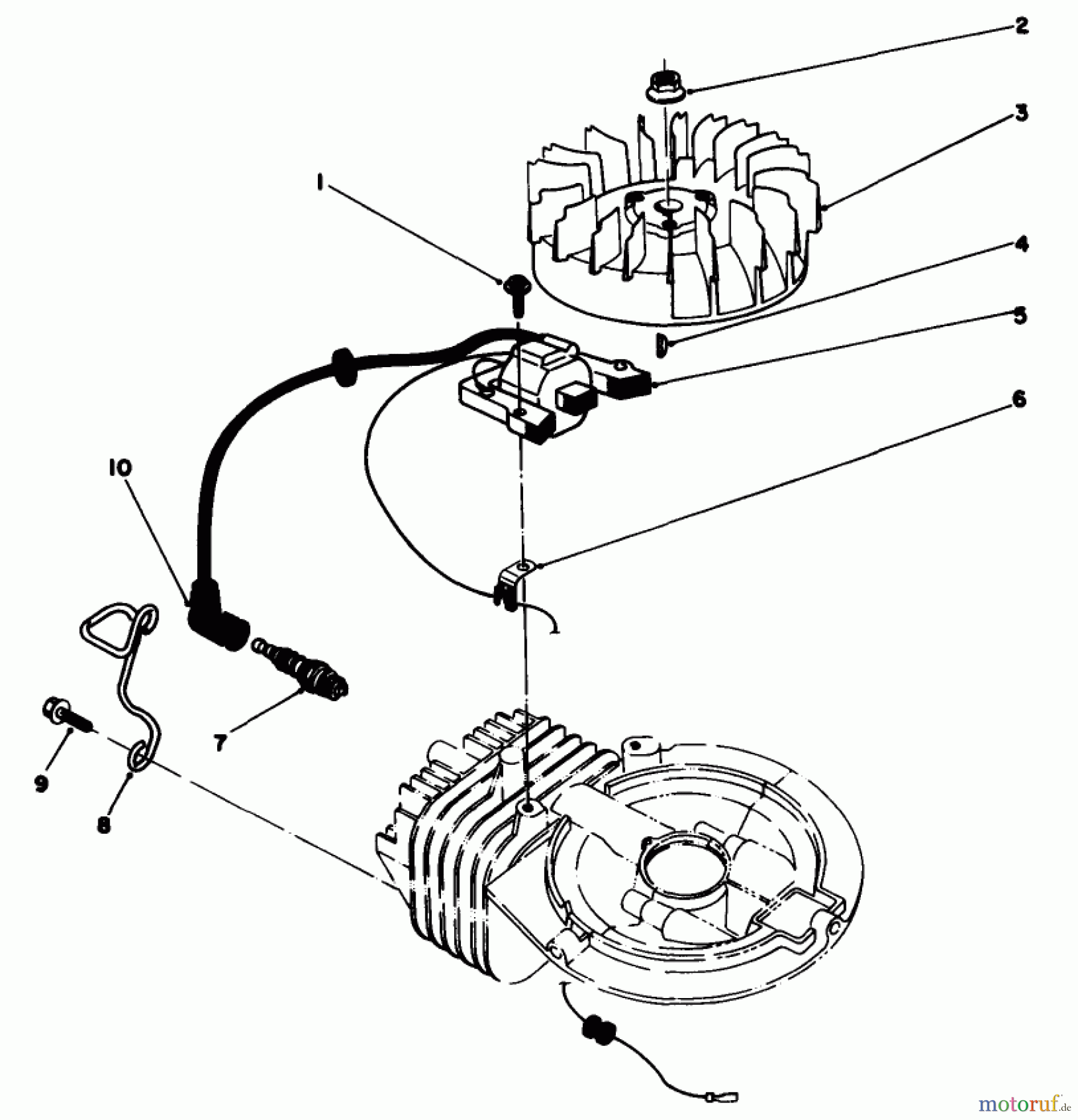  Toro Neu Mowers, Walk-Behind Seite 2 22030 - Toro Lawnmower, 1989 (9000001-9999999) ENGINE ASSEMBLY MODEL NO. 47PH7 #2