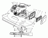 Toro 22035 - Lawnmower, 1991 (1000001-1999999) Spareparts ENGINE ASSEMBLY (MODEL 22030)