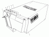 Toro 22031 - ProLine 21" Recycler Lawnmower, 1992 (2000001-2999999) Spareparts GRASS BAG ASSEMBLY NO. 11-5609
