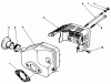 Toro 22035 - Lawnmower, 1989 (9000001-9006453) Spareparts ENGINE ASSEMBLY MODEL NO. 47PJ8 #5