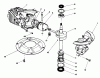 Toro 22035C - Lawnmower, 1987 (7000001-7999999) Spareparts CRANKSHAFT ASSEMBLY (MODEL NO. 47PG6)