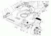 Toro 22035C - Lawnmower, 1988 (8000001-8999999) Spareparts HOUSING ASSEMBLY