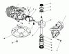 Toro 22035C - Lawnmower, 1989 (9000001-9999999) Spareparts CRANKSHAFT ASSEMBLY (MODEL NO. 47PJ8)