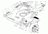 Toro 22035C - Lawnmower, 1989 (9000001-9999999) Spareparts HOUSING ASSEMBLY