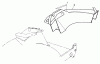 Toro 22036 - Lawnmower, 1991 (1000001-1999999) Spareparts SIDE DISCHARGE CHUTE MODEL NO. 59110 (OPTIONAL)