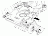 Toro 22036 - Lawnmower, 1992 (2000001-2999999) Spareparts HOUSING ASSEMBLY