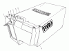 Toro 22037B - Proline 21" Recycler Mower, 1993 (39000001-39999999) Spareparts GRASS BAG ASSEMBLY NO. 11-5609
