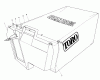 Toro 22037B - Proline 21" Recycler Mower, 1994 (49000001-49999999) Spareparts GRASS BAG ASSEMBLY NO. 11-5609