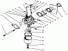 Toro 22037BC - Lawnmower, 1995 (5900001-5999999) Spareparts CARBURETOR ASSEMBLY (MODEL NO. 47PR4-3)