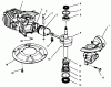 Toro 22037BC - Lawnmower, 1995 (5900001-5999999) Spareparts CRANKSHAFT ASSEMBLY (MODEL NO. 47PR4-3)