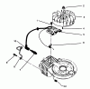 Toro 22037BC - Lawnmower, 1995 (5900001-5999999) Spareparts IGNITION ASSEMBLY (MODEL NO. 47PR4-3)