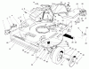 Toro 22038 - Lawnmower, 1997 (7900001-7999999) Spareparts HOUSING ASSEMBLY