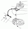 Toro 22038 - Lawnmower, 1997 (7900001-7999999) Spareparts IGNITION ASSEMBLY (MODEL NO. 47PS5-3)(MODEL NO. 22038B)(MODEL NO. 47PT6-3)(MODEL NO. 22038)