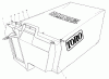 Toro 22038 - Rear Bagger Mower, 1998 (8900001-8999999) Spareparts GRASS BAG ASSEMBLY NO. 11-5609