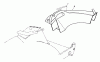 Toro 22040 - Lawnmower, 1991 (1000001-1999999) Spareparts SIDE DISCHARGE CHUTE MODEL NO. 59168 (OPTIONAL)