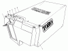 Toro 22040 - Lawnmower, 1992 (2000001-2999999) Spareparts GRASS BAG ASSEMBLY NO. 11-5609