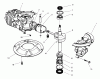 Toro 22040 - ProLine 21" Recycler II Lawnmower, 1998 (8900001-8999999) Spareparts CRANKSHAFT ASSEMBLY (MODEL NO. 47PT7-3)