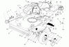 Toro 22043 - Lawnmower, 1992 (2000001-2999999) Spareparts HOUSING ASSEMBLY