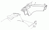 Toro 22043 - Lawnmower, 1992 (2000001-2999999) Spareparts SIDE DISCHARGE CHUTE MODEL NO. 59168 (OPTIONAL)