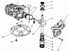 Toro 22043 - Lawnmower, 1993 (3900001-3900964) Spareparts CRANKSHAFT ASSEMBLY (MODEL NO. 47PN2-7)