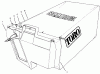 Toro 22043 - Lawnmower, 1994 (4900001-4999999) Spareparts GRASS BAG ASSEMBLY NO. 11-5609