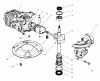 Toro 22043 - Recycler Mower, 1999 (9900001-9999999) Spareparts CRANKSHAFT ASSEMBLY(MODEL NO. 47PT7-7)