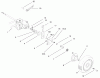 Toro 22043 - Recycler Mower, 2000 (200000001-200999999) Spareparts REAR AXLE ASSEMBLY