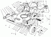Toro 22045 - Recycler Mower, 1997 (7900001-7999999) Spareparts HOUSING ASSEMBLY