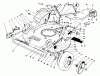 Toro 22151 - Lawnmower, 1993 (3900856-3999999) Spareparts HOUSING ASSEMBLY