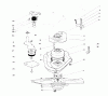 Toro 22151 - Lawnmower, 1994 (4900001-4999999) Spareparts BLADE BRAKE CLUTCH ASSEMBLY