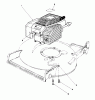 Toro 22151 - Lawnmower, 1995 (5900001-5999999) Spareparts ENGINE ASSEMBLY