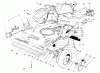 Toro 22153BC - Lawnmower, 1995 (5900001-5999999) Spareparts HOUSING ASSEMBLY