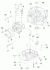Toro 22171 - Recycler Mower, 2000 (200000001-200999999) Spareparts CYLINDER/CRANKCASE