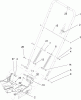 Toro 22177 - 21" Heavy-Duty Recycler/Rear Bagger Lawnmower, 2004 (240000001-240999999) Spareparts HANDLE ASSEMBLY