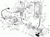 Toro 30941 - 41cc Back Pack Blower, 1998 (89000001-89999999) Listas de piezas de repuesto y dibujos ENGINE & MUFFLER ASSEMBLY
