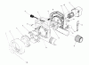 Toro 51535 (450 TX) - 450 TX Air Rake, 1990 (0000001-0999999) Listas de piezas de repuesto y dibujos BLOWER ASSEMBLY