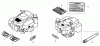 Toro 22196 - 21" Heavy-Duty Recycler/Rear Bagger Lawn Mower, 2009 (290000001-290999999) Spareparts LABEL AND TOOL ASSEMBLIES HONDA GXV160UH2 T1AH