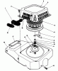 Toro 22621 - Lawnmower, 1989 (9000001-9999999) Spareparts ENGINE ASSEMBLY MODEL NO. VMH-7 #1